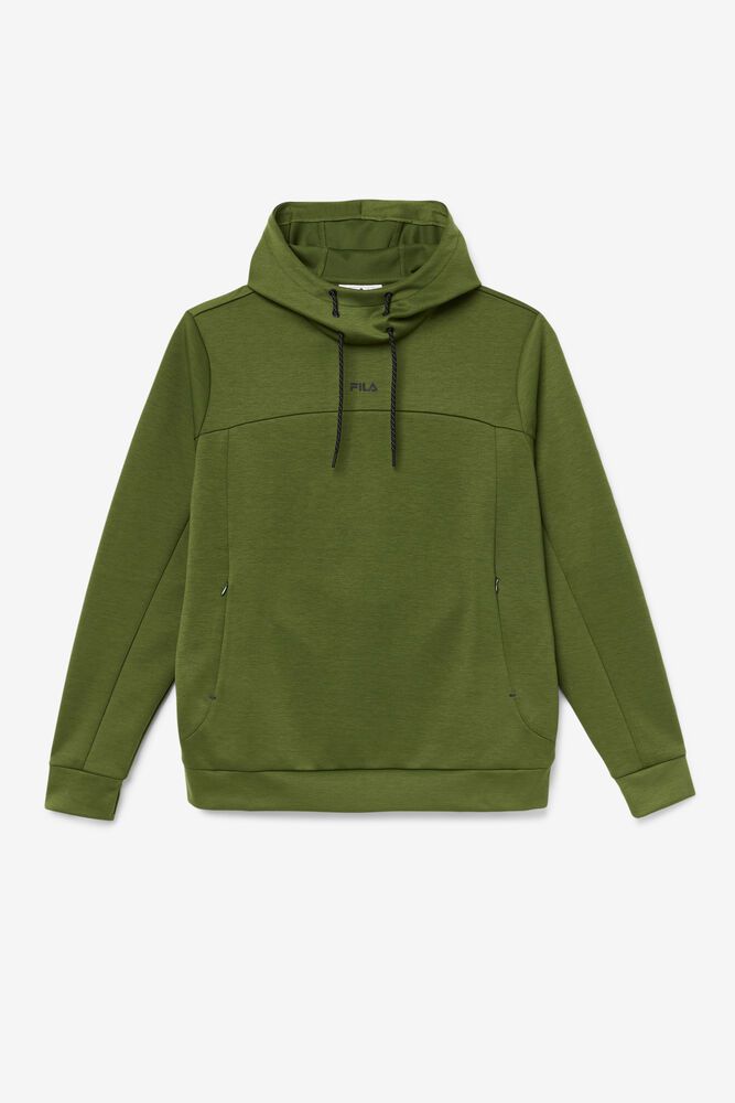 Fila Aadheen Hoodie Olive - Mens - 07428VQPX